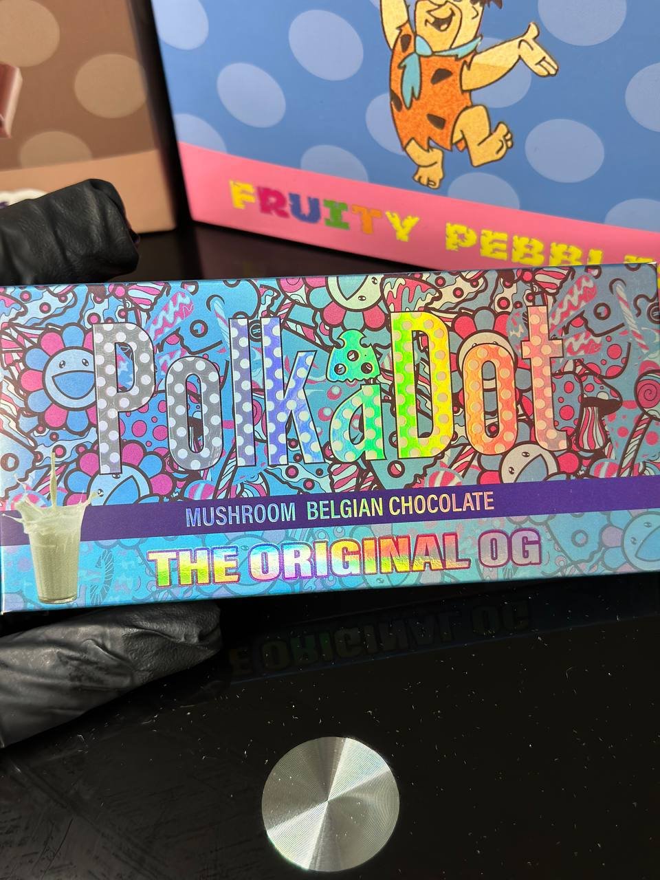 PolkaDot Mushroom Chocolate Bars