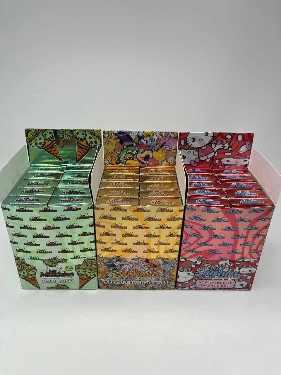 Mr Mushies Mushroom Chocolate Bars